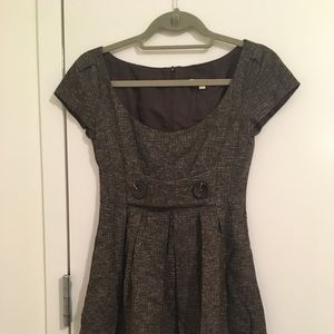 Tweed A-Line Dress